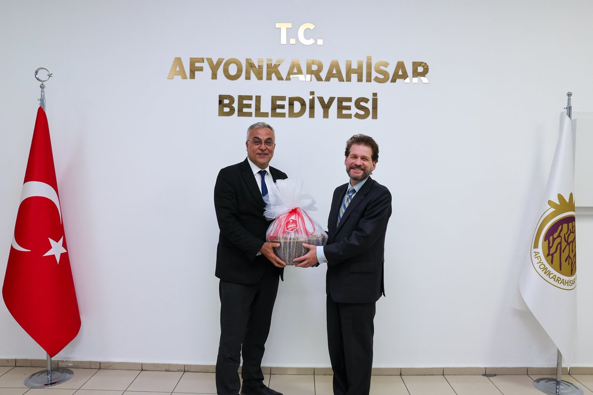 Afyonkarahisar Belediyesi, Kuzey Makedonya Büyükelçisi Manasijevski’yi Ağırladı