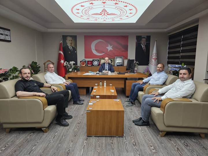 Afyonkarahisar İl Sağlık Müdürü'ne Ak Parti Heyetinden Hayırlı Olsun Ziyareti