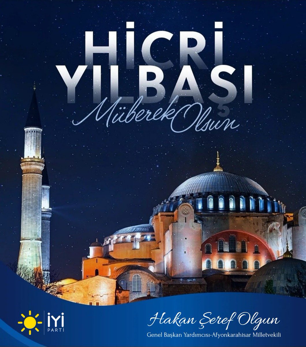 İyi Parti Milletvekili Olgun'dan Hicri Yılbaşı ve Muharrem Ayı Mesajı