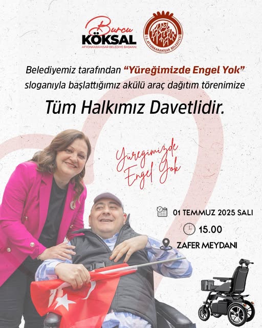 Afyonkarahisar'da Engellere Birlikte Aşılacak