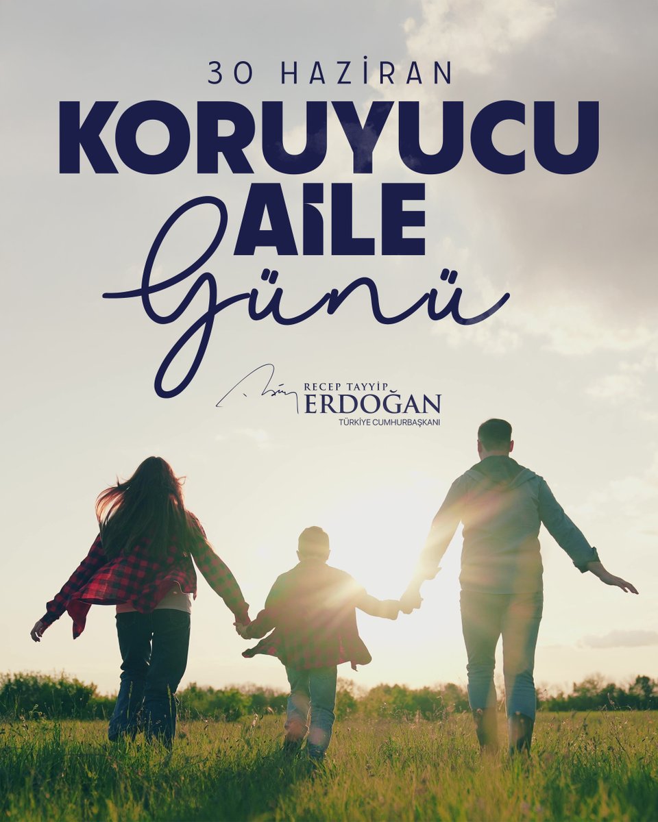 Cumhurbaşkanı Erdoğan'dan Koruyucu Ailelere Teşekkür Mesajı