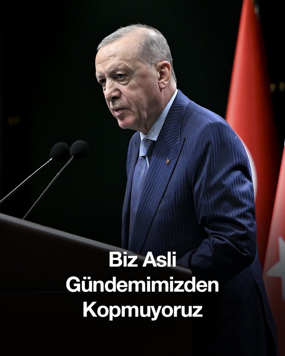 Cumhurbaşkanı Erdoğan Kabine Toplantısı Sonrası Yapılan Çalışmaları Anlattı