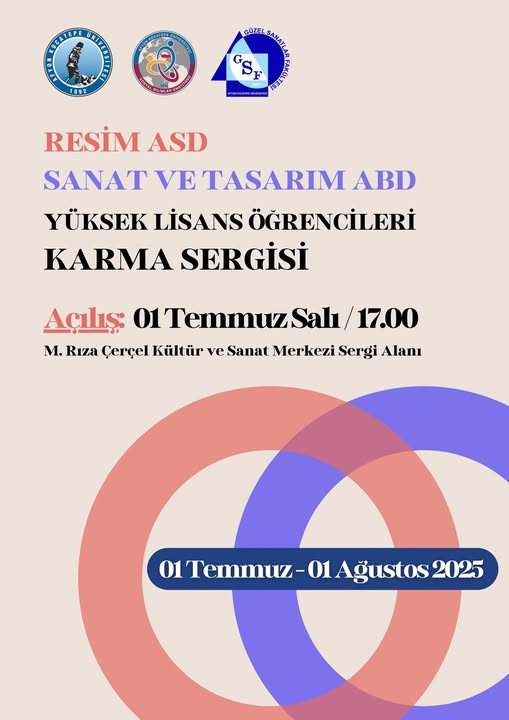 Afyon Kocatepe Üniversitesi'nde ASD Sanat ve Tasarım Öğrencileri Karma Sergisi Açıldı