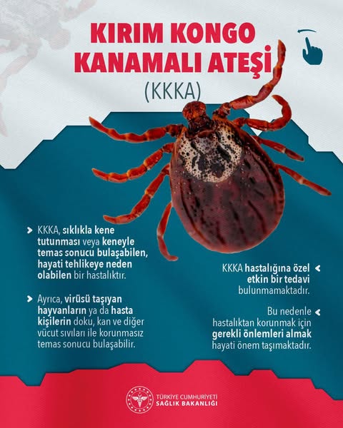 Afyonkarahisar'da Kırım Kongo Kanamalı Ateşi Hakkında Bilgilendirme