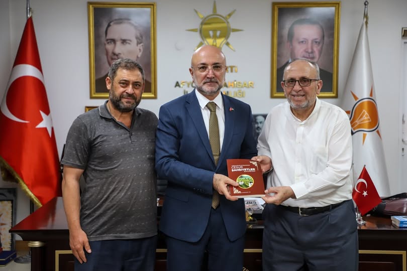 Afyonkarahisar'da Kültürel Mirasa Katkı: Yazarlar Şahin'i Ziyaret Etti