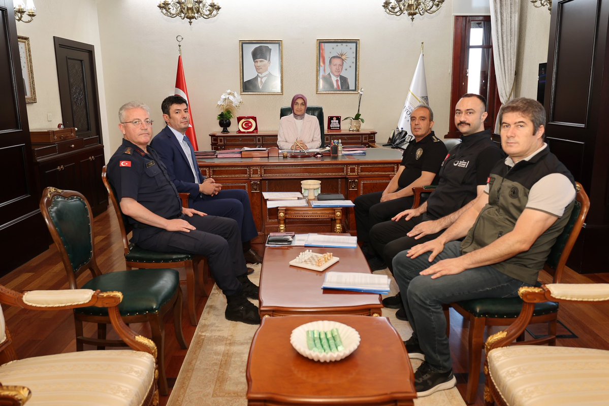Afyonkarahisar'da Asayiş Toplantısı Yapıldı