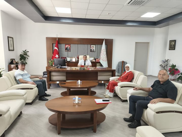 Afyonkarahisar İl Milli Eğitim Müdürlüğüne Muhtar Ziyareti