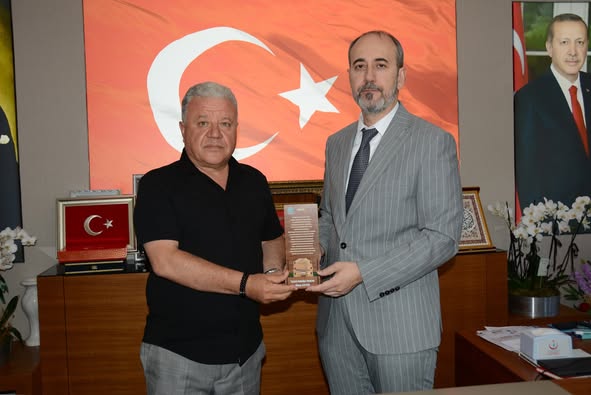Afyonkarahisar'da Belediye Başkanları İl Sağlık Müdürü'nü Ziyaret Etti