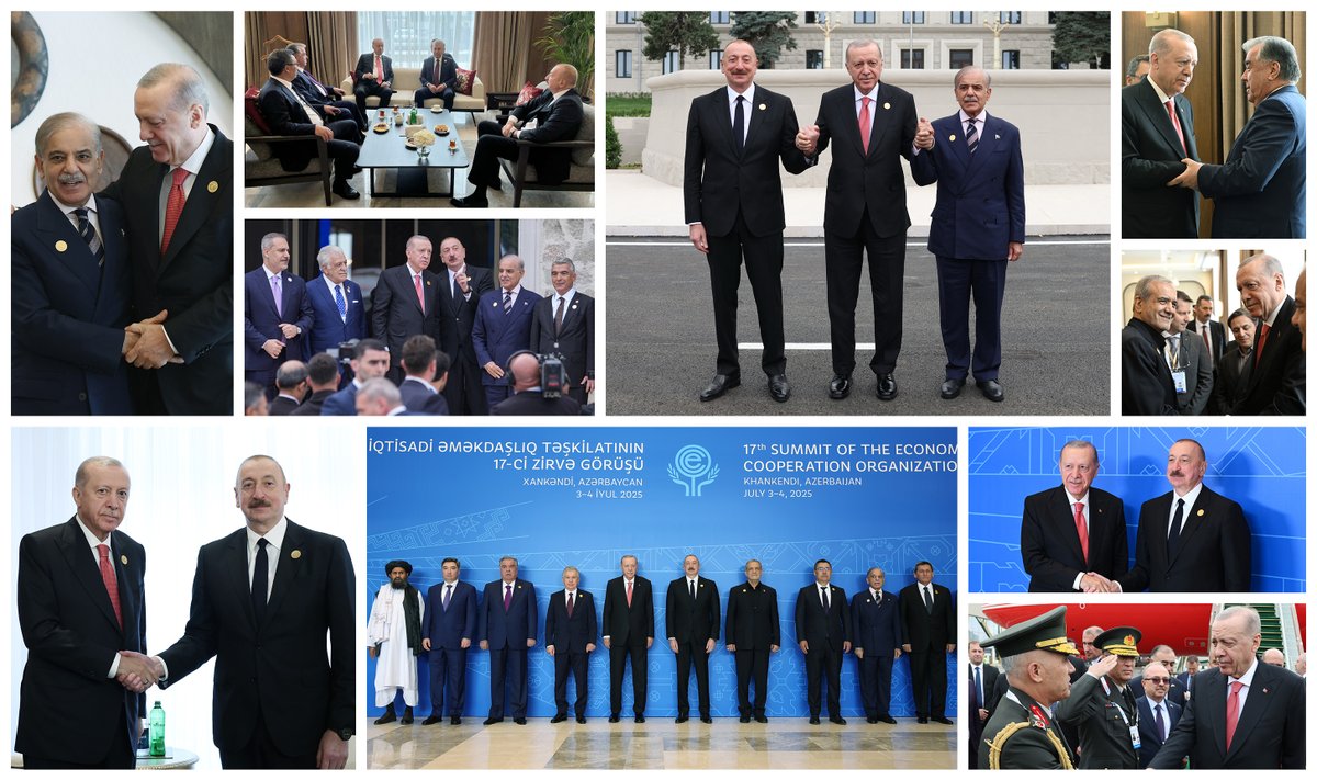 Azerbaycan'ın Hankendi Şehri Ekonomik İşbirliği Teşkilatı Toplantısına Ev Sahipliği Yaptı