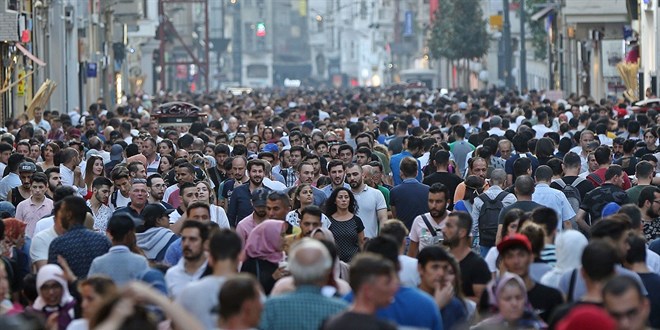 Türkiye, Dünya Nüfus Sıralamasında 18. Sırada Yer Alıyor