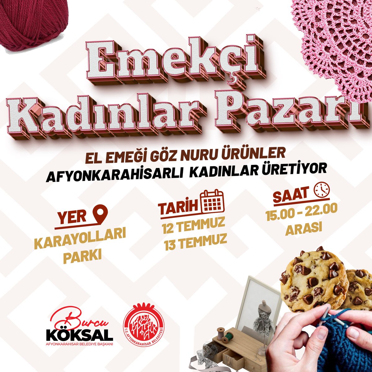 Afyonkarahisar'da Emekçi Kadınlar Pazarı Kapılarını Açıyor