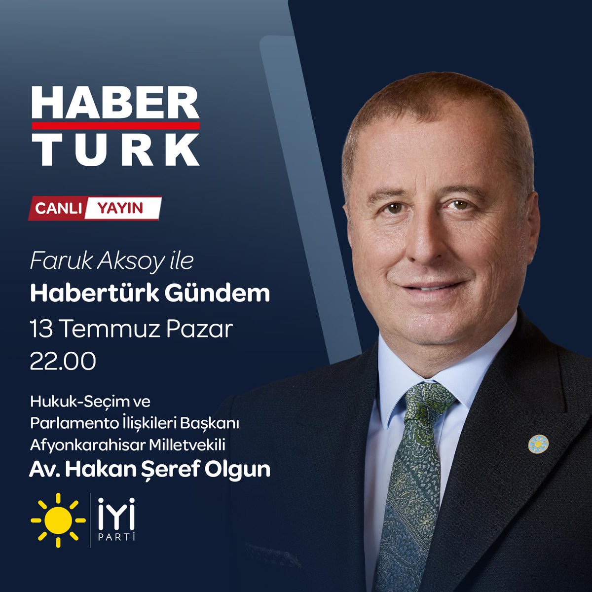 Avukat Hakan Şeref Olgun, Habertürk Gündem Programına Konuk Oldu
