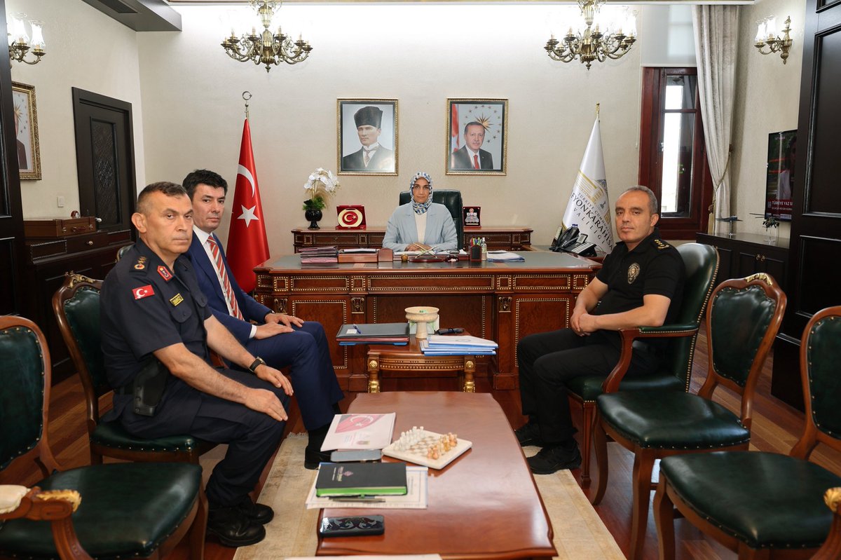 Afyonkarahisar'da Asayiş Toplantısı Yapıldı