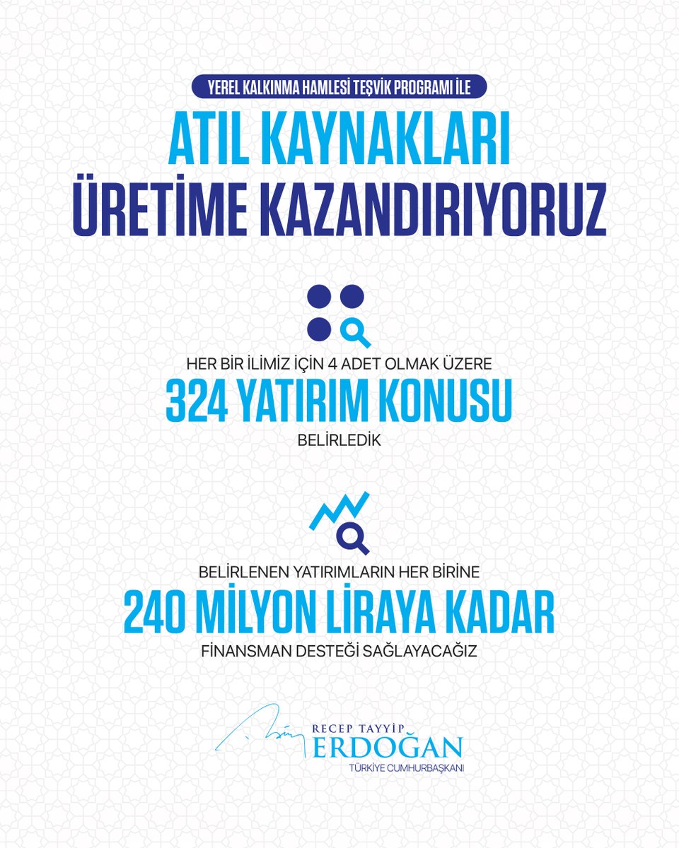 Türkiye'de Yerel Kalkınma Hamlesi: 240 Milyon Liraya Kadar Finansman Desteği