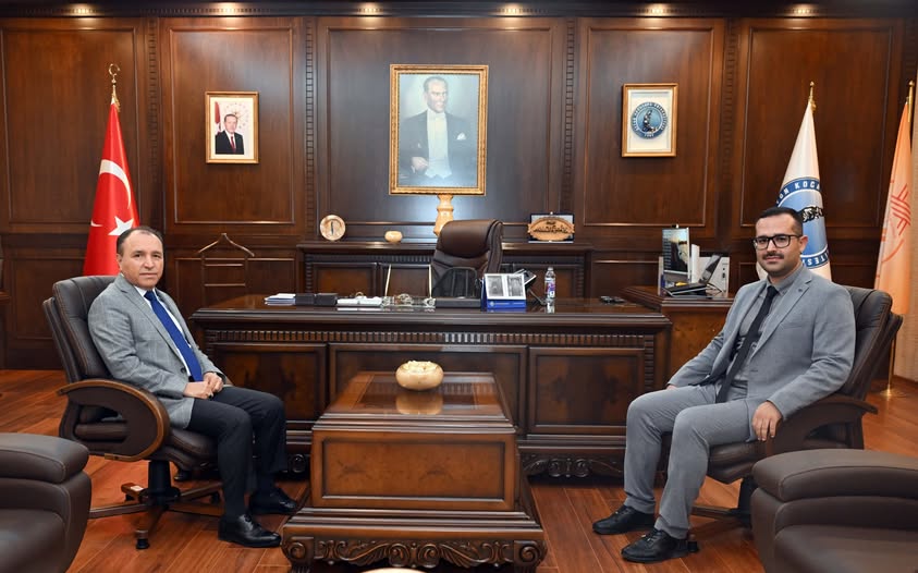 KOSGEB İl Müdürü Murat Kahraman, Afyon Kocatepe Üniversitesi Rektörünü Ziyaret Etti