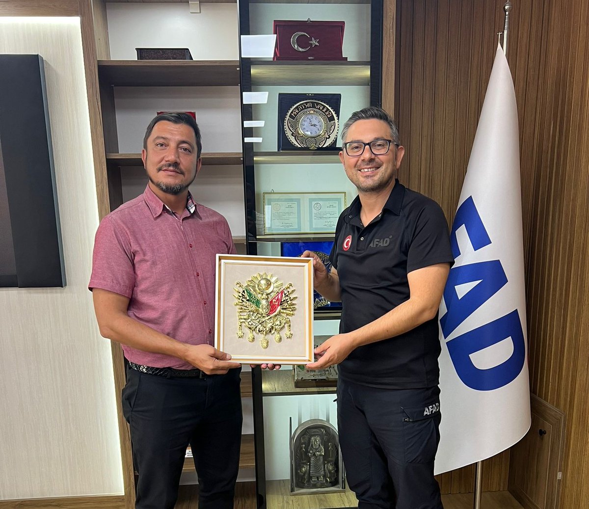 Afyonkarahisar AFAD'a TUGVA'dan Hayırlı Olsun Ziyareti