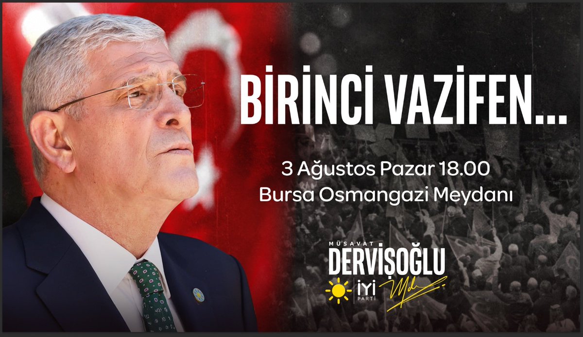 İyi Parti Milletvekili Av. Hakan Şeref Olgun Bursa'da Seçim Çalışmalarına Katıldı