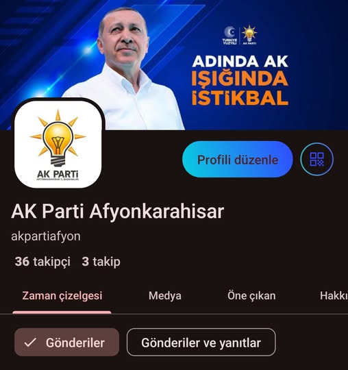 AK Parti Afyonkarahisar, Yerli Sosyal Medya Platformu Next'te