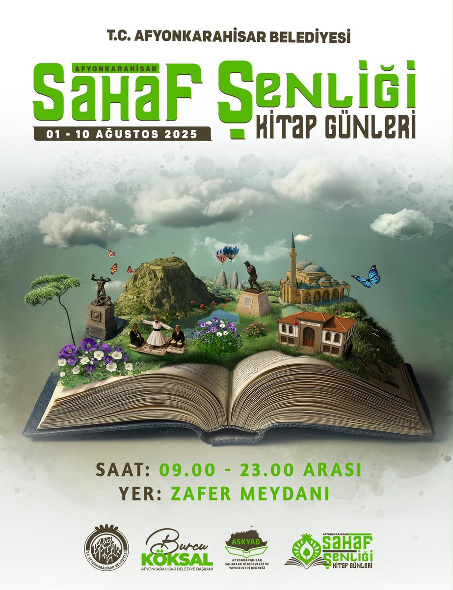 Afyonkarahisar'da Sahaf Şenliği Kitap Günleri Başlıyor