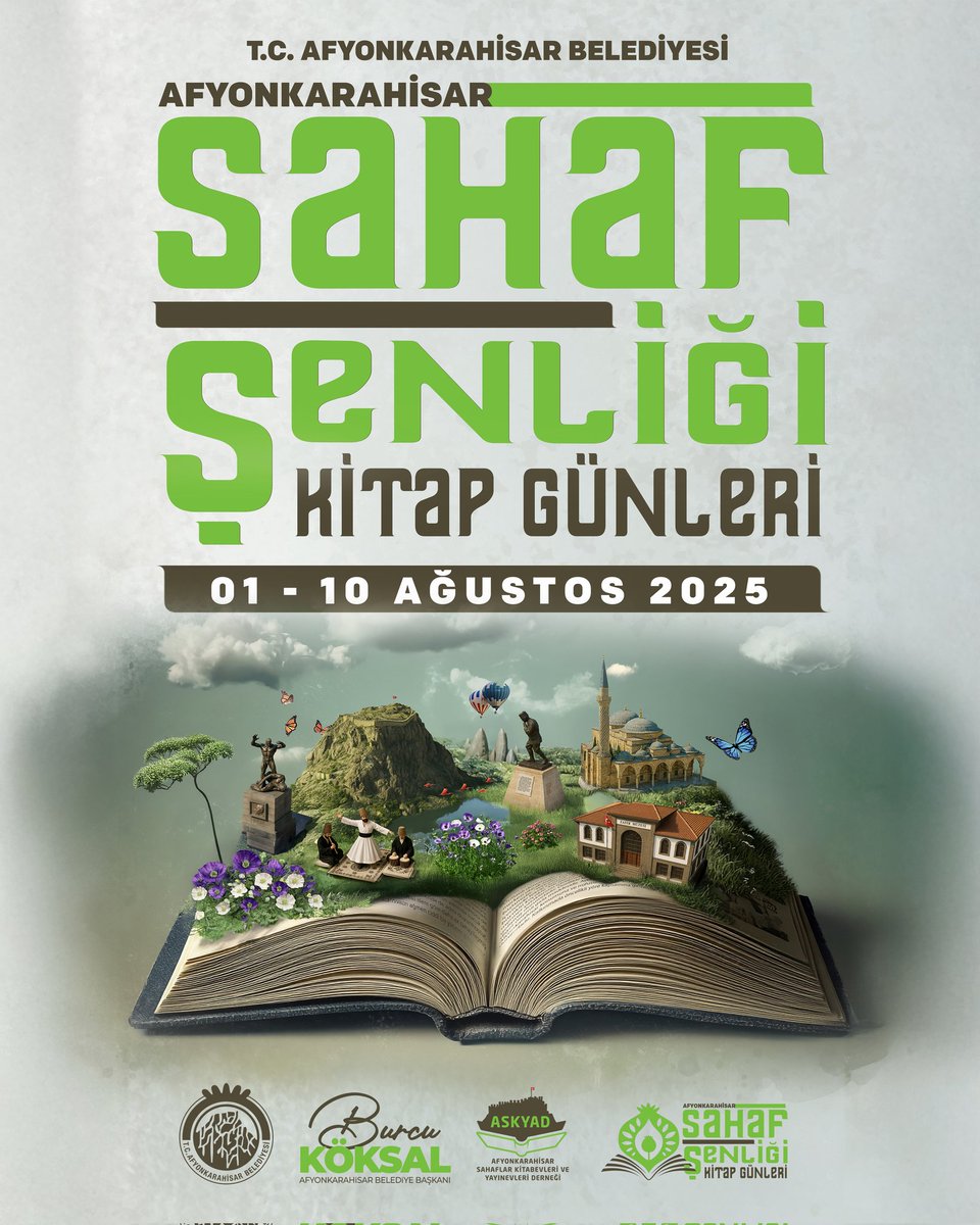 Afyonkarahisar'da Kitapseverleri Bir Araya Getirecek Sahaf Şenliği Başlıyor