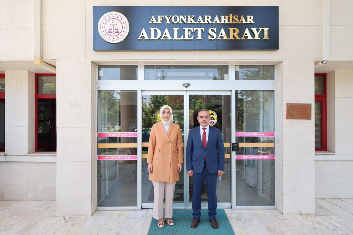 Afyonkarahisar'da Yeni Başsavcıya Ziyaret