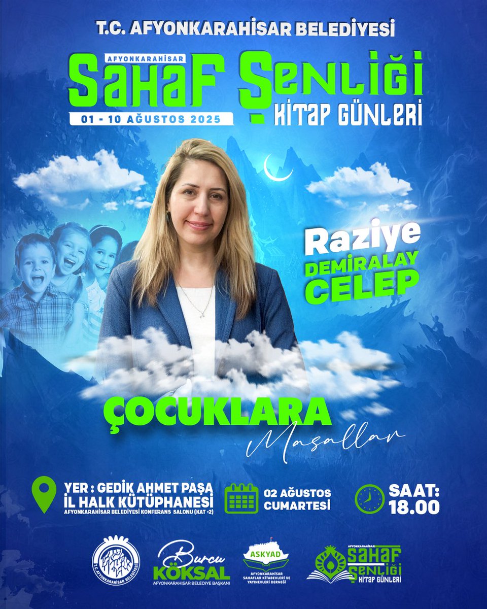 Afyonkarahisar'da Çocuklar Masal Büyüsüyle Buluşacak