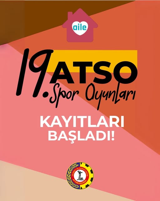 ATSO Spor Oyunları'na Katılım Kayıtları Başladı: 23 Farklı Branşta Heyecan Dorukta