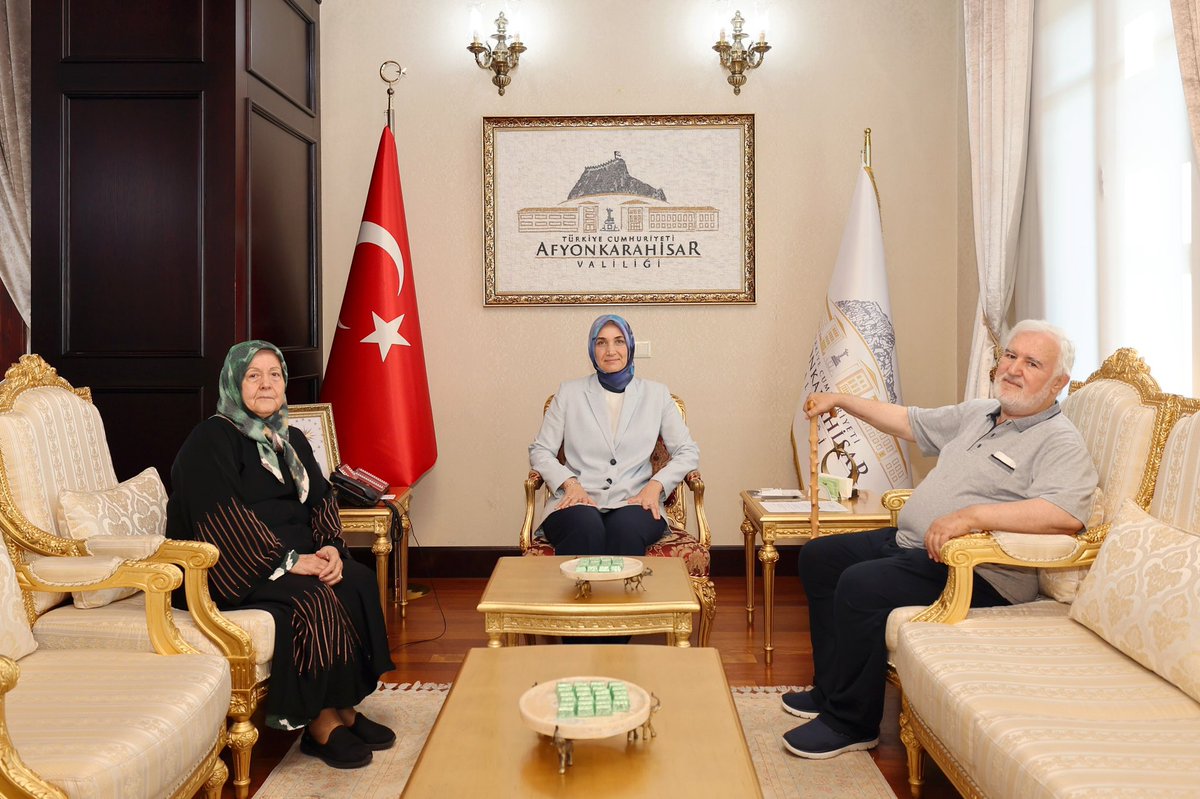 Afyonkarahisar Valisi, Fatih Kalem Yönetim Kurulu Başkanı'nı Makamında Kabul Etti