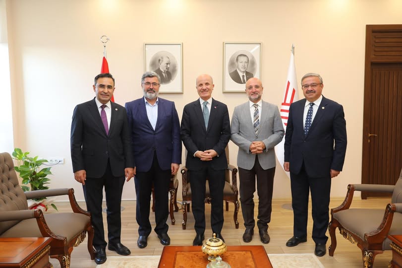Afyonkarahisar Milletvekilleri YÖK Başkanı'nı Ziyaret Etti