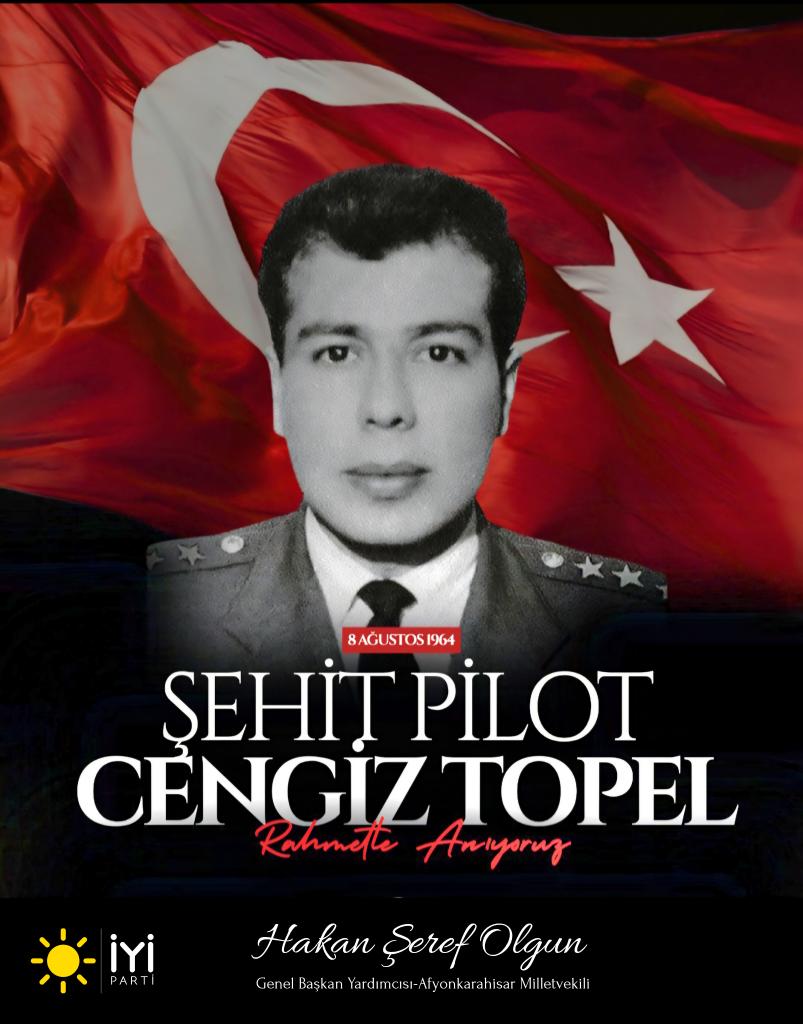 Pilot Yüzbaşı Cengiz Topel'in Şehadet Yıldönümü Anısına Saygı