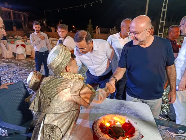 AK Parti Afyonkarahisar İl Başkanlığı'ndan Sünnet Törenine Katılım