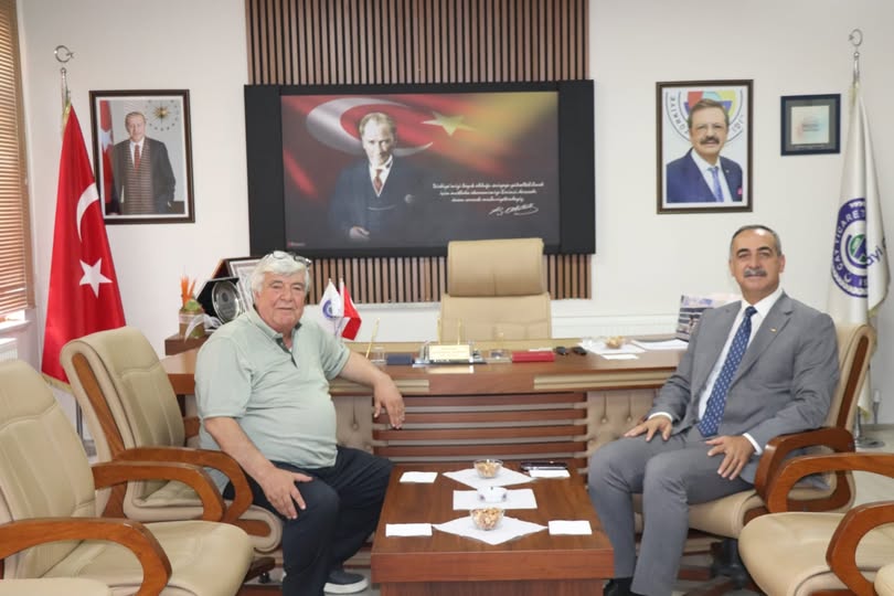 Afyonkarahisar Ticaret ve Sanayi Odası Heyeti, Çay TSO Başkanı'nı Ziyaret Etti
