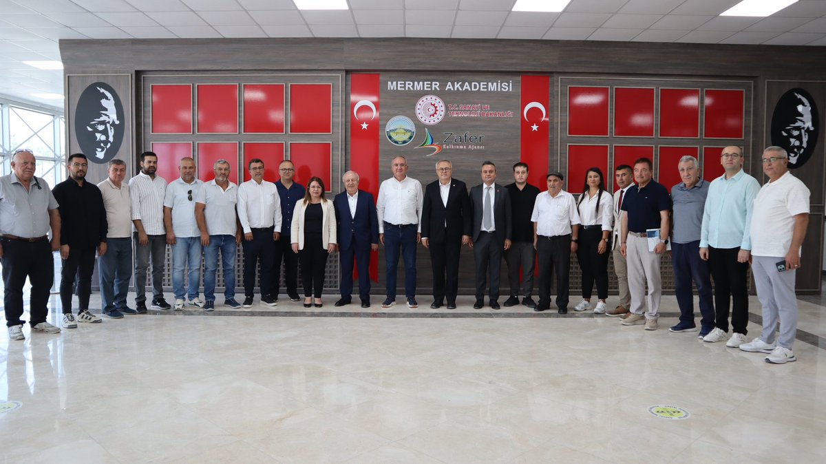 CHP'li Vekiller ve İl Başkanı, Afyonkarahisar'da Mermer Sektörünü Ziyaret Etti