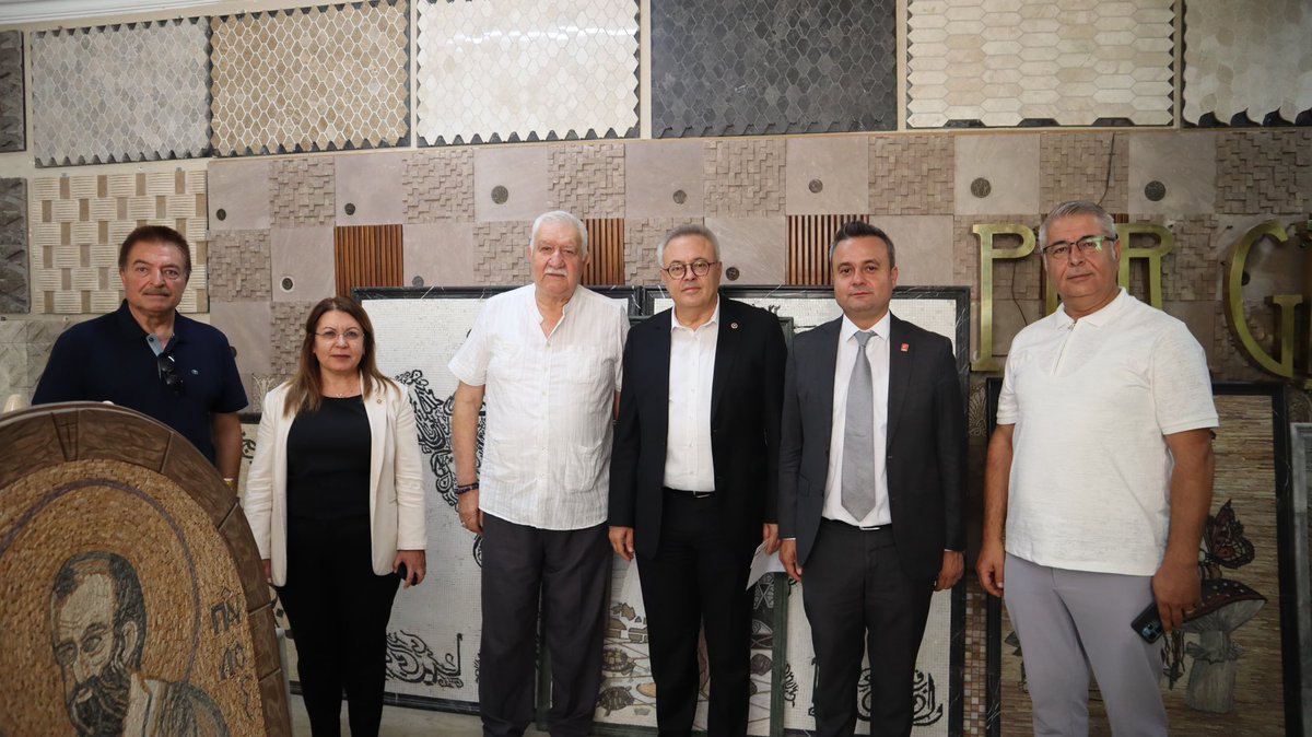CHP'li Vekiller, Ege Maden İhracatçıları Birliği'ni Ziyaret Etti