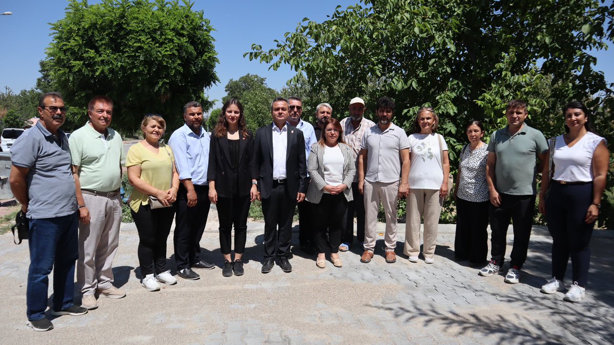 CHP'li Vekil ve Başkanlar, Afyonkarahisar'da Erkmen'de Çalışmaları Değerlendirdi