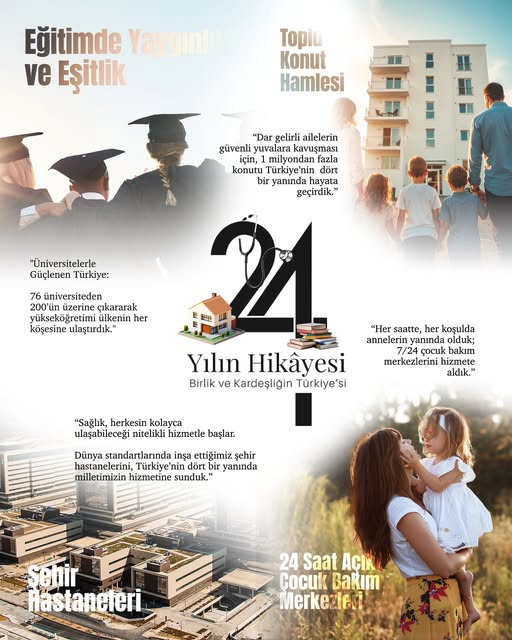 AK Parti, 24 Yıllık Hizmet Anlayışını Vurguladı