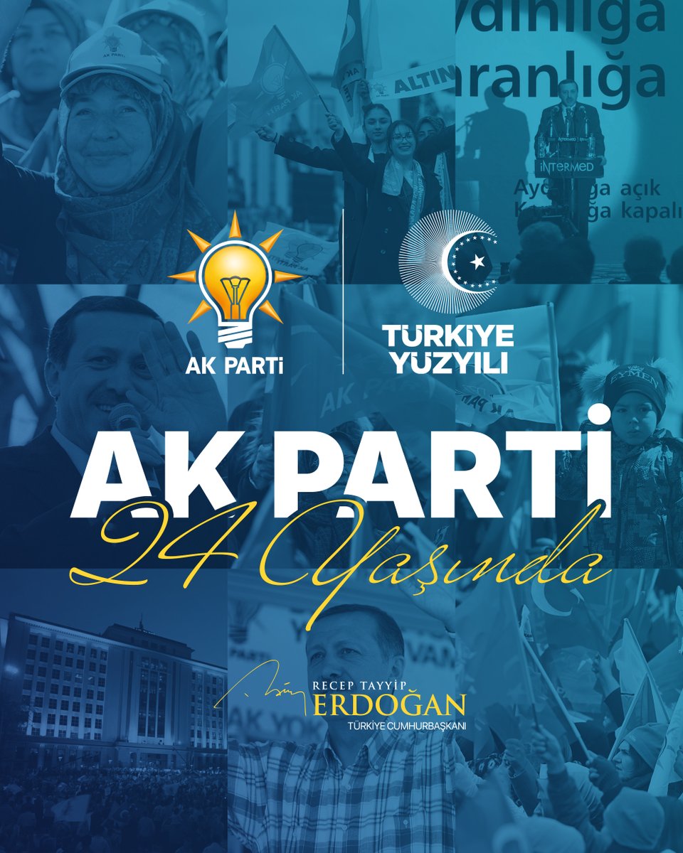 AK Parti'nin Kuruluş Yıl Dönümü Kutlamaları: 24. Yıl Coşkusu