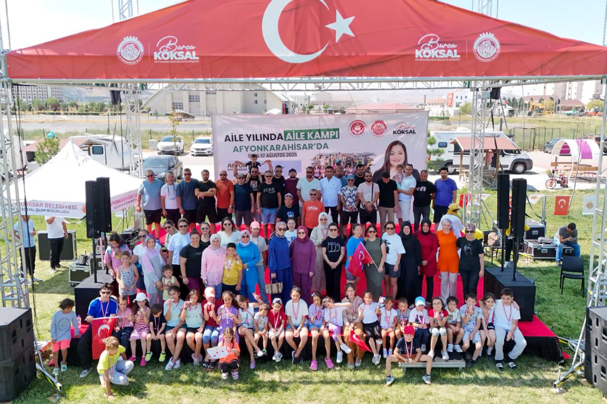 Afyonkarahisar'da Aile Kampı: 10 İlden 400'den Fazla Misafir Katıldı