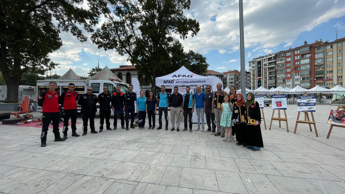 Marmara Depremi'nin Yıllığı: Afyonkarahisar'da Afet Farkındalık Etkinliği