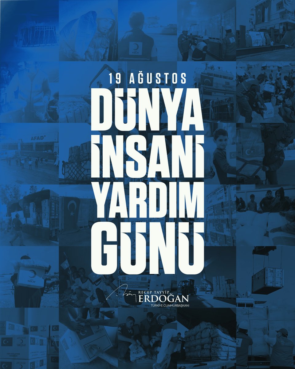 Erdoğan: İnsani Yardım Siyaset Üstüdür, Vicdan Meselesidir