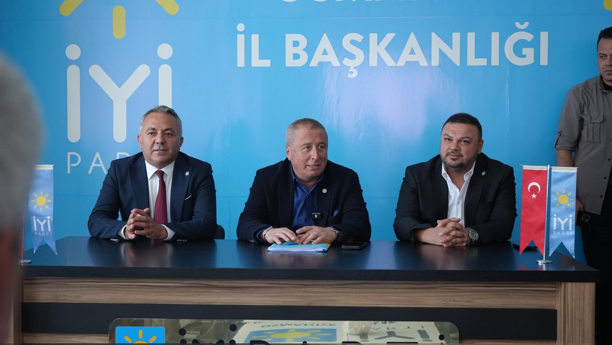 İyi Parti Osmaniye Teşkilatı Milletvekili Hakan Şeref Olgun ile Buluştu