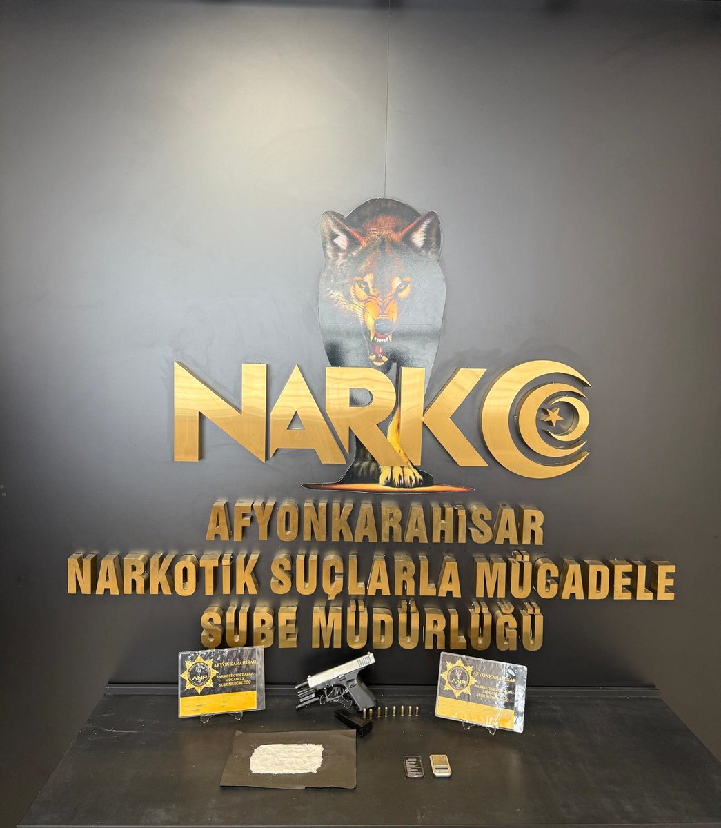 Afyonkarahisar'da Uyuşturucu ve Silah Kaçakçılığına Operasyon