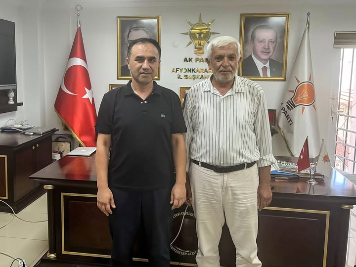 İdris Boztaş, AK Parti Afyonkarahisar İl Başkanlığını Ziyaret Etti