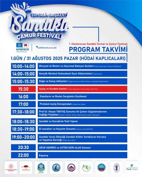 Sandıklı Termal ve Çamur Festivali 2025: Tarih, Kültür ve Sağlık Bir Arada Buluşuyor
