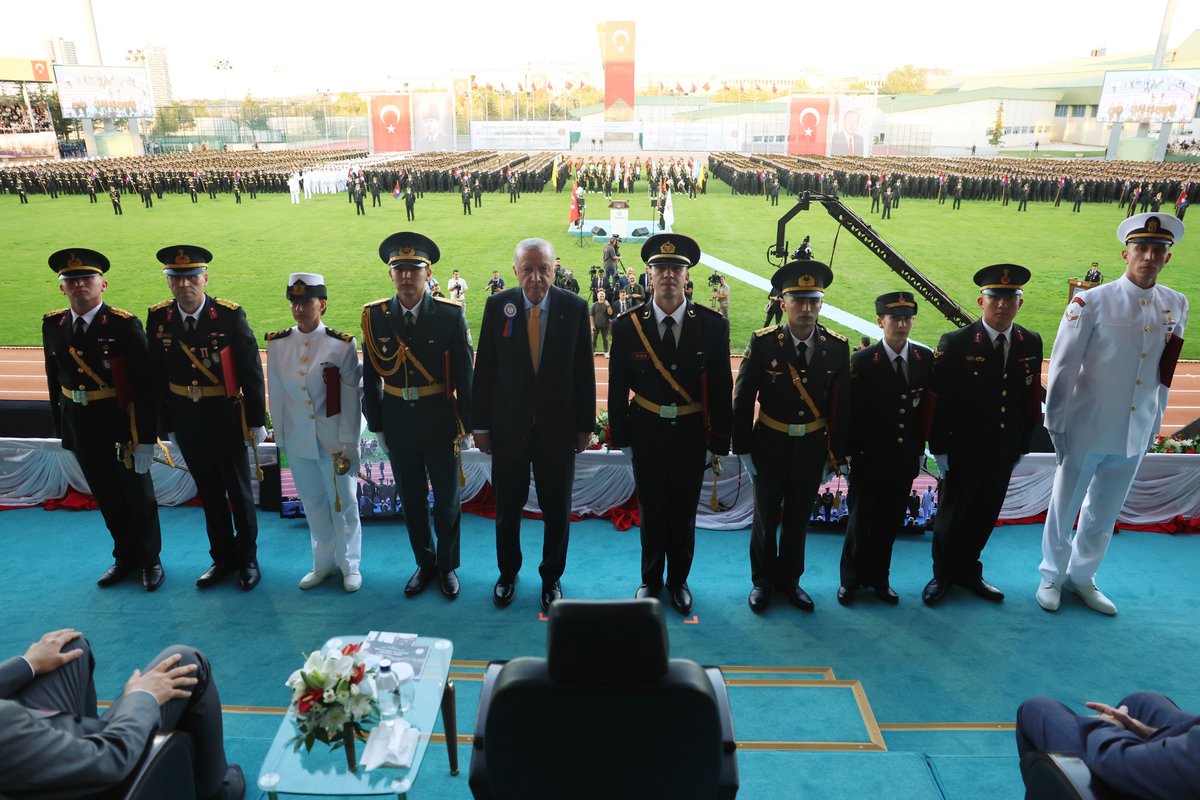 Jandarma ve Sahil Güvenlik Akademisi Mezuniyet Töreninde Erdoğan'dan Tebrik Mesajı