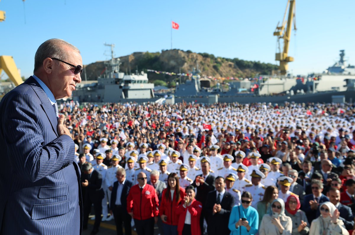 Teknofest Mavi Vatan'da Gençler Erdoğan ile Buluştu