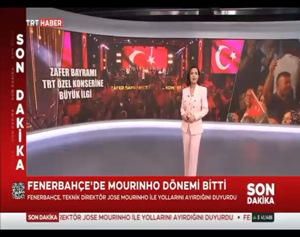 Afyonkarahisar'da Zafer Bayramı TRT Özel Konseri'ne Yoğun İlgi