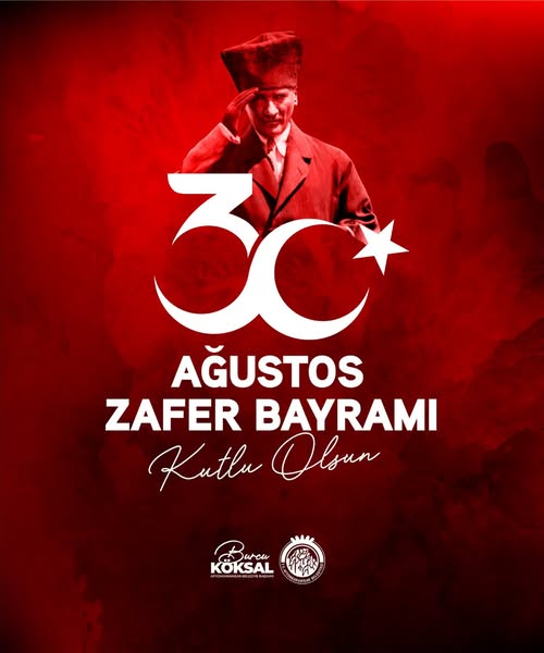 Afyonkarahisar Belediye Başkanı Köksal'dan 30 Ağustos Zafer Bayramı Mesajı