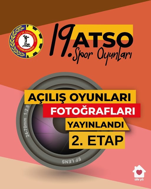 ATSO Spor Oyunları Açılış Oyunları Fotoğrafları Yayınlandı