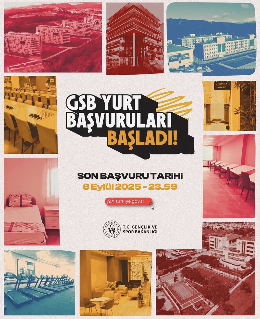 GSB Afyonkarahisar Yurt Başvuruları Başladı